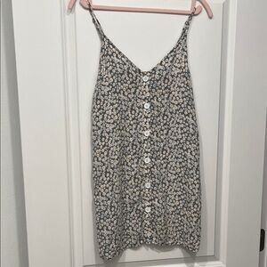 Floral Button-Down Dress